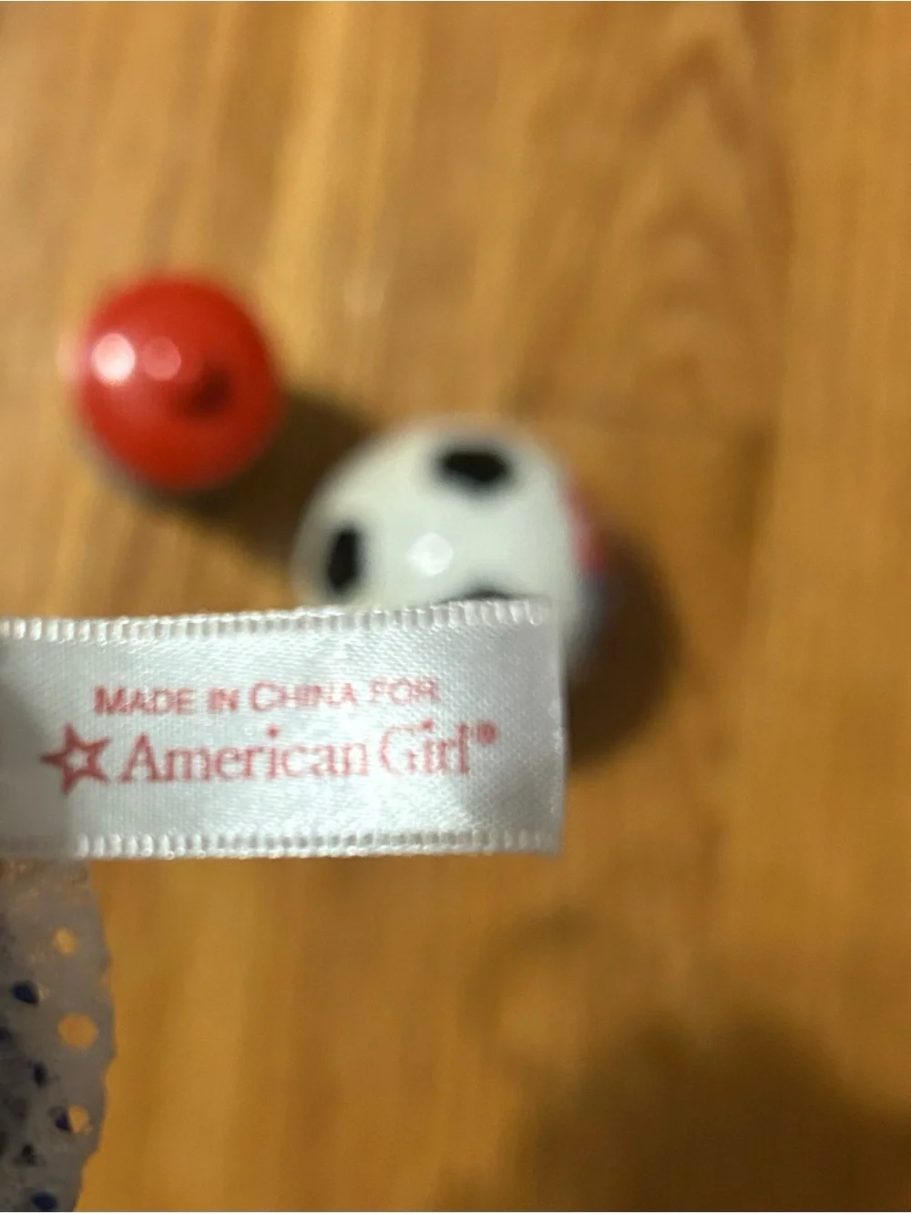 American Girl includes mesh